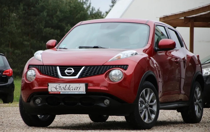 Nissan Juke cena 38900 przebieg: 166000, rok produkcji 2013 z Okonek małe 596